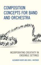 COMPOSITION CONCEPTS FOR BAND