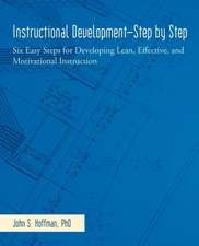 Instructional Development-Step by Step