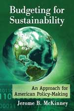 Budgeting for Sustainability