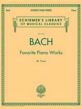 Bach Favorite Piano Works