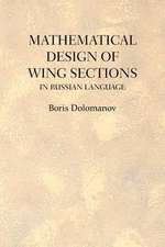 Mathematical Design of Wing Sections