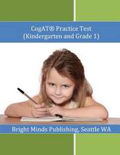 Cogat Practice Test (Kindergarten and Grade 1)