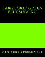 Large Grid Green Belt Sudoku