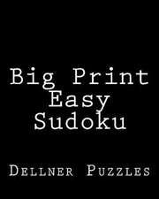 Big Print Easy Sudoku