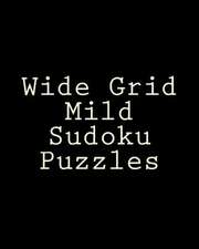 Wide Grid Mild Sudoku Puzzles