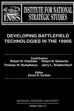 Developing Battlefield Technologies in the 1990s