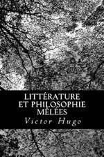 Litterature Et Philosophie Melees