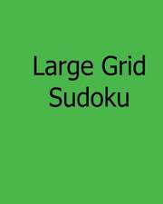 Large Grid Sudoku