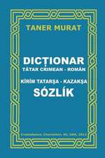 Dictionar Tatar Crimean-Roman, Kirim Tatarsa-Kazaksa Sozlik