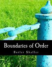 Boundaries of Order