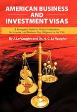 American Business and Investment Visas