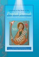 Frazier, E: Outlines of the Book of the Prophet Jeremiah and