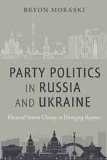 Party Politics in Russia and Ukraine – Electoral System Change in Diverging Regimes