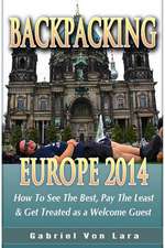 Backpacking Europe 2014