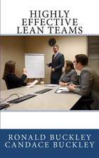 Highly Effective Lean Teams