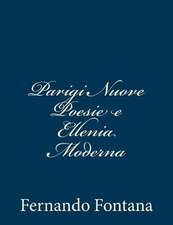 Parigi Nuove Poesie E Ellenia Moderna