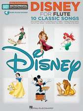 Disney - 10 Classic Songs Instrumental Play-Along - Flute (Book/Online Audio)