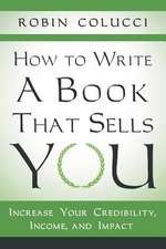 How to Write a Book That Sells You