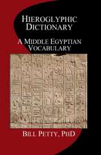 Hieroglyphic Dictionary