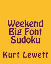 Weekend Big Font Sudoku