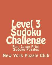 Level 3 Sudoku Challenge