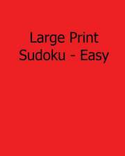 Large Print Sudoku - Easy