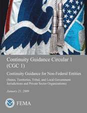 Continuity Guidance Circular 1 (Cgc 1)