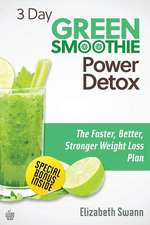 3 Day Green Smoothie Detox