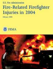 Fire-Related Firefighter Injuries in 2004