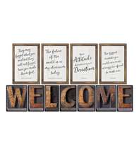 Industrial Chic Welcome Bulletin Board Set