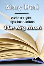 Write It Right - Tips for Authors