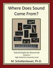 Where Does Sound Come From? Data & Graphs for Science Lab