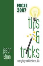 Excel 2007 Tips and Tricks