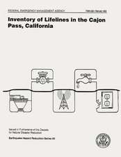 Inventory of Lifelines in the Cajon Pass, California (Fema 225)