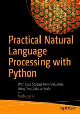 Practical Natural Language Processing with Python: With Case Studies from Industries Using Text Data at Scale