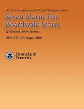 Seven Alarm Fire Boardwalk Stores, Wildwood, New Jersey