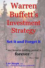 Warren Buffett's Investment Strategy