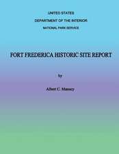 Fort Frederica Historic Site Report