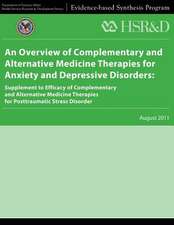 An Overview of Complementary and Alternative Medicine Therapies for Anxiety and Depressive Disorders