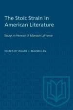 STOIC STRAIN IN AMERICAN LITERATURE