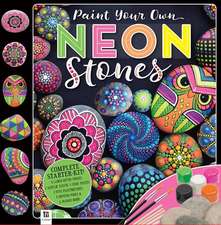 Paint Your Own Neon Stones (Tuck Box)