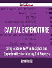 Capital Expenditure - Simple Steps to Win, Insights and Opportunities for Maxing Out Success