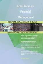 Basic Personal Financial Management Complete Self-Assessment Guide