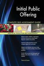 Initial Public Offering Complete Self-Assessment Guide