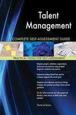 Talent Management Complete Self-Assessment Guide