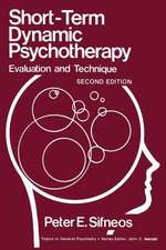 Short-Term Dynamic Psychotherapy