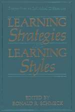 Learning Strategies and Learning Styles