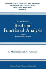 Real and Functional Analysis: Part B Functional Analysis