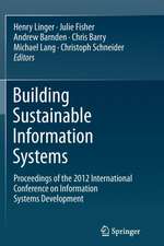 Building Sustainable Information Systems