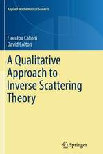 A Qualitative Approach to Inverse Scattering Theory